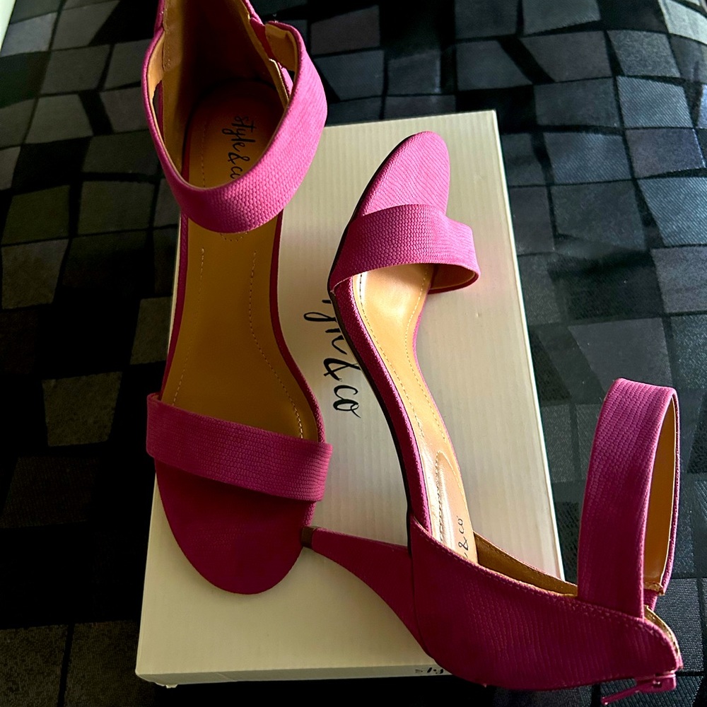 Style & Co Paycee Two-Piece Dress Sandal